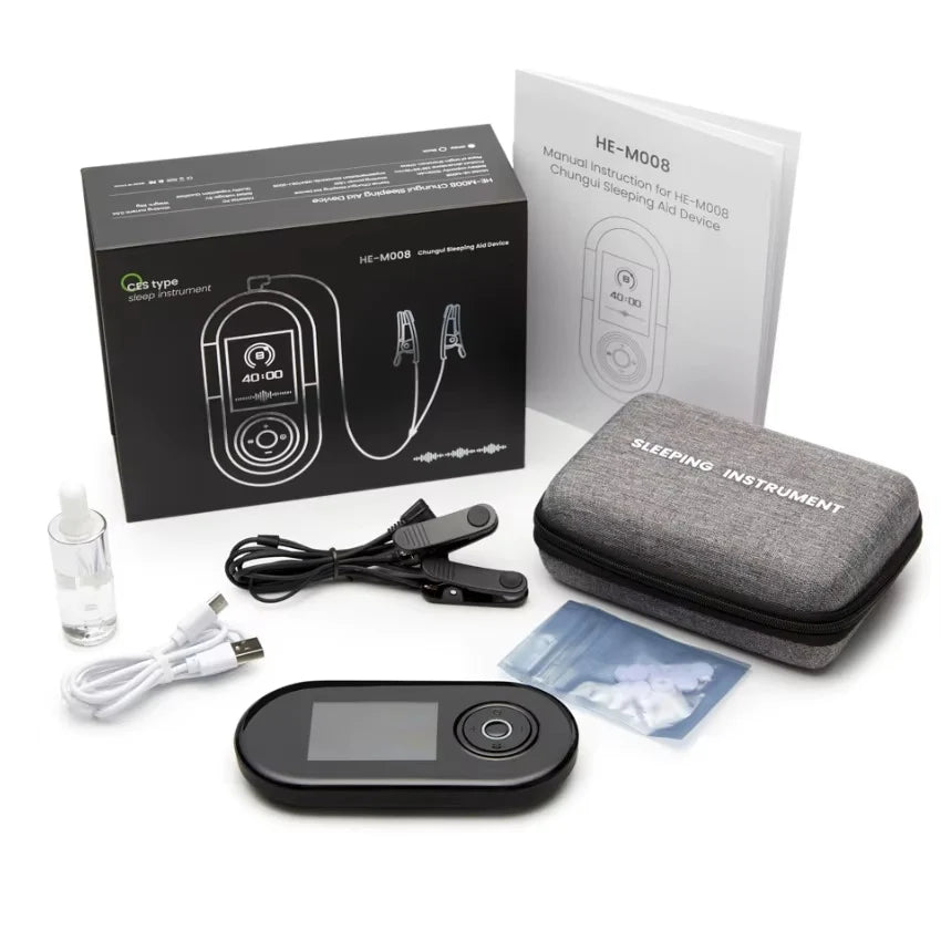 Microcurrent Ear Clips Rechargeable & Adjustable Intensity