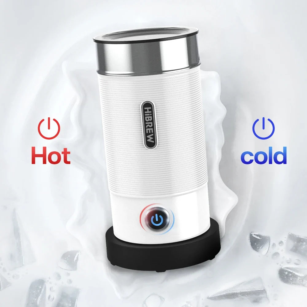 Milk Frother Hot & Cold Foam One-Whisk Quiet