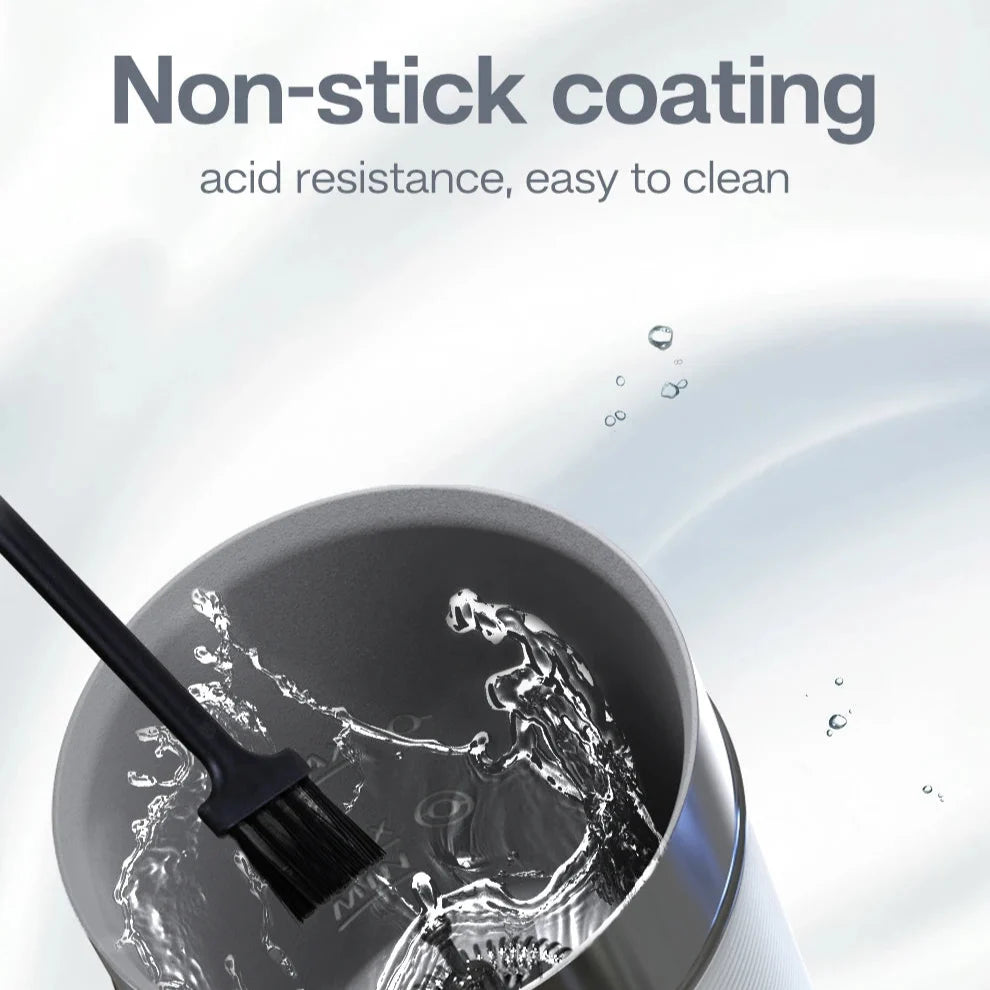 Milk Frother Hot & Cold Foam One-Whisk Quiet