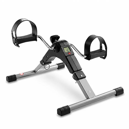 Mini Exercise Bike Foldable Compact Adjustable Resistance Built In Counter