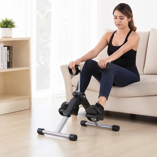 Mini Pedal Exerciser Foldable & Non-Slip Pedals