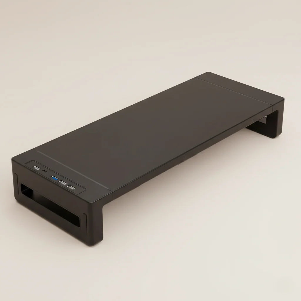 Monitor Stand Riser Adjustable Height Optional USB