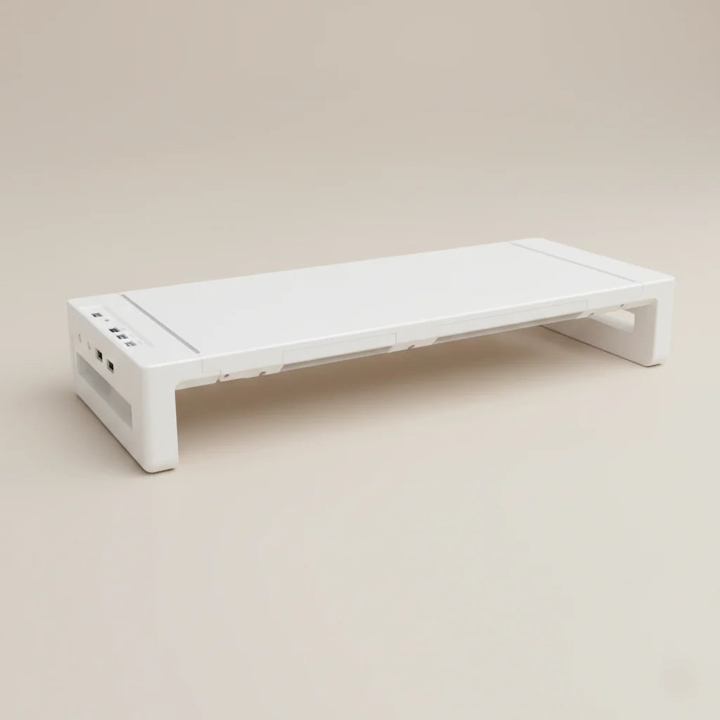 Monitor Stand Riser Adjustable Height Optional USB