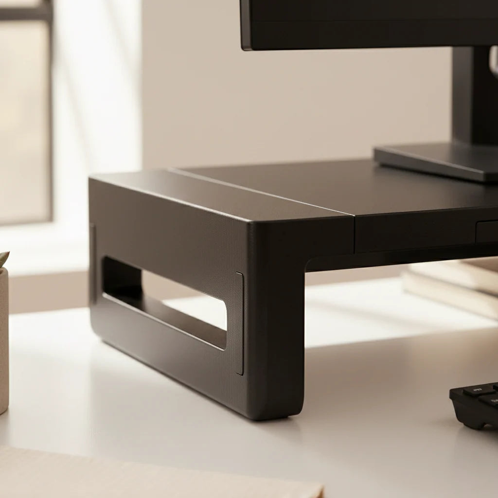 Monitor Stand Riser Adjustable Height Optional USB