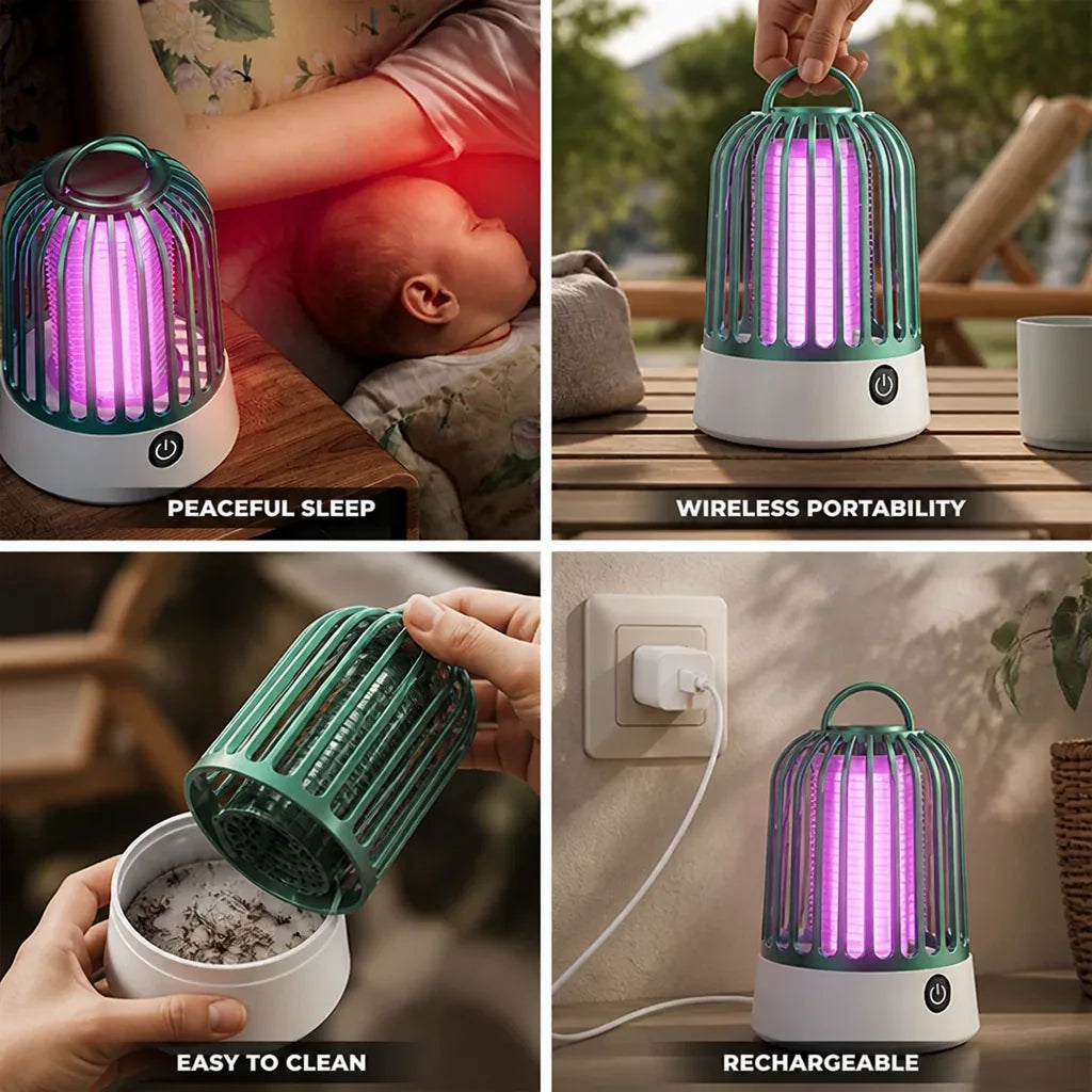 Mosquito Trap UV Light & CO2 Rechargeable & Plug-In