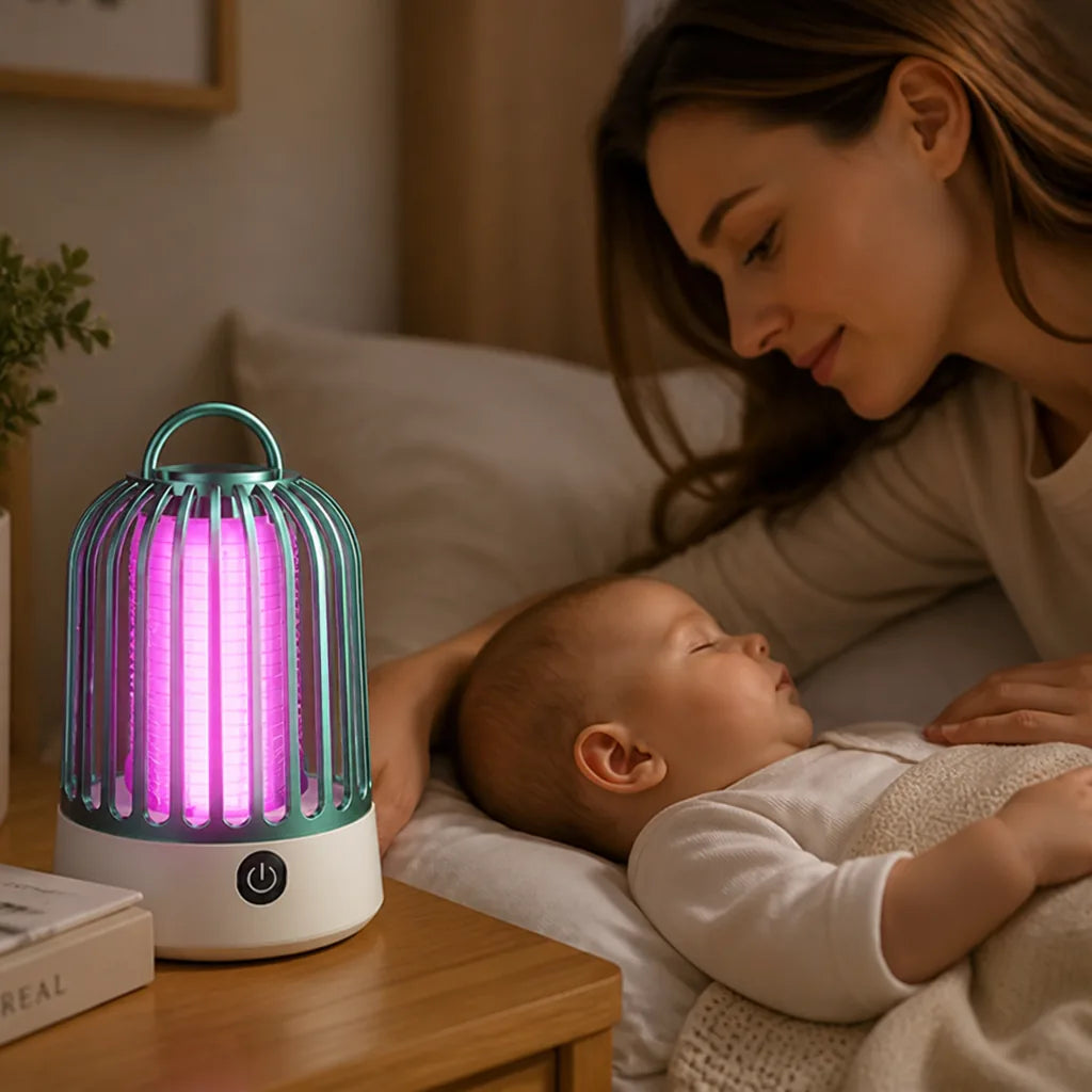 Mosquito Trap UV Light Rechargeable 12-Hour