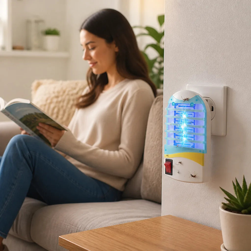 Mosquito Zapper UV Light Chemical-Free 497 Sq Ft Coverage