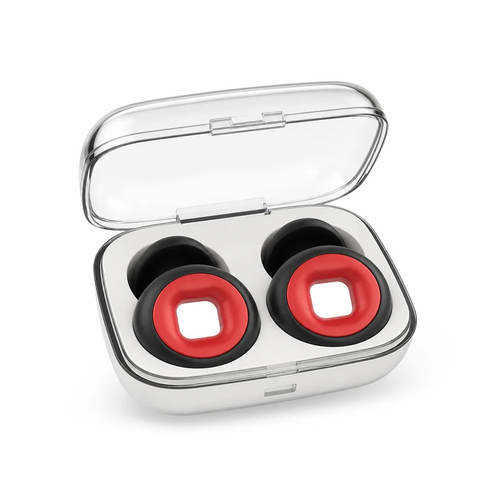 Motorcycle Earplugs Wind-Noise Reduction & All-Day Silicone Comfort