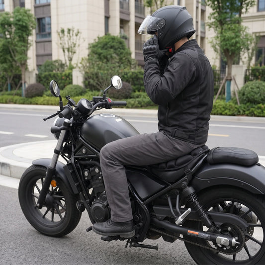 Motorcycle Seat Cushion Inflatable Ventilated Cells Adjustable Straps