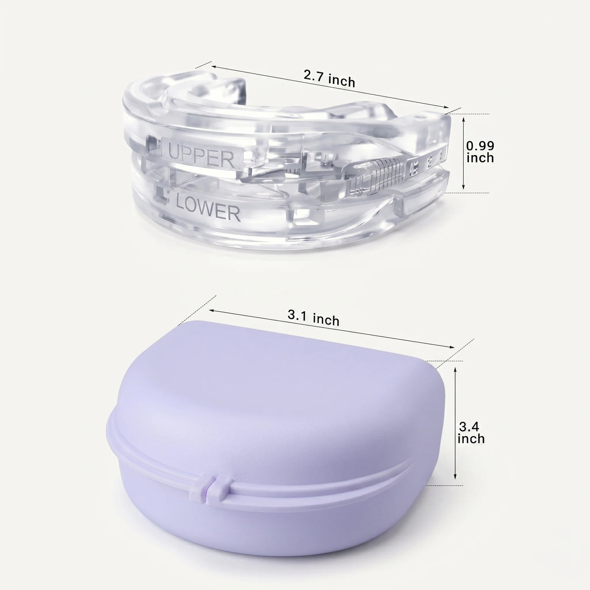Mouth Guard Custom-Fit Boil-and-Bite Teeth Protection