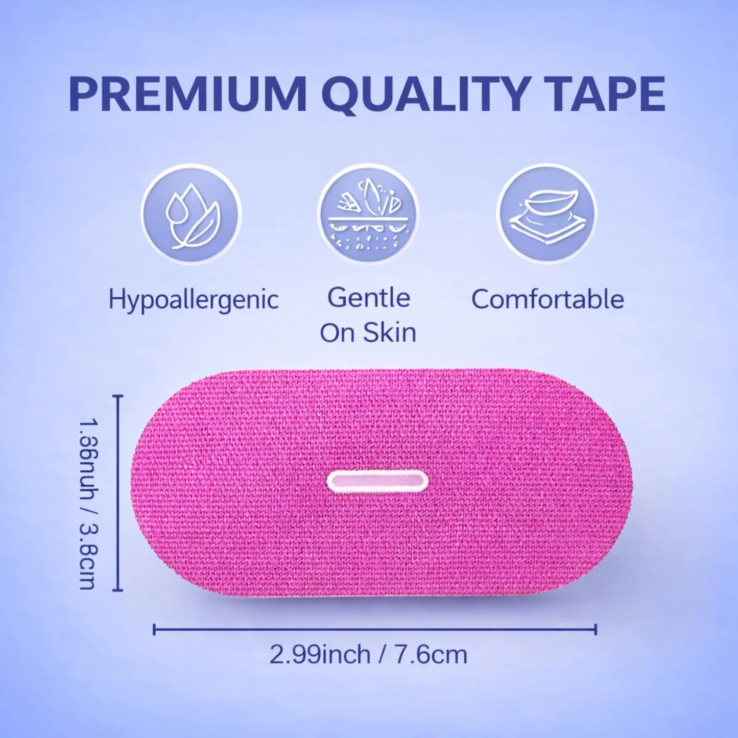 Mouth Tape Breathable Center Gentle Adhesive Multi-Pack