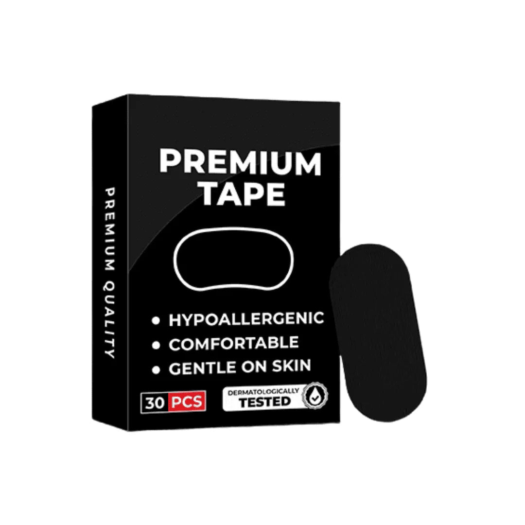 Mouth Tape Strips Cotton Hypoallergenic Latex-Free