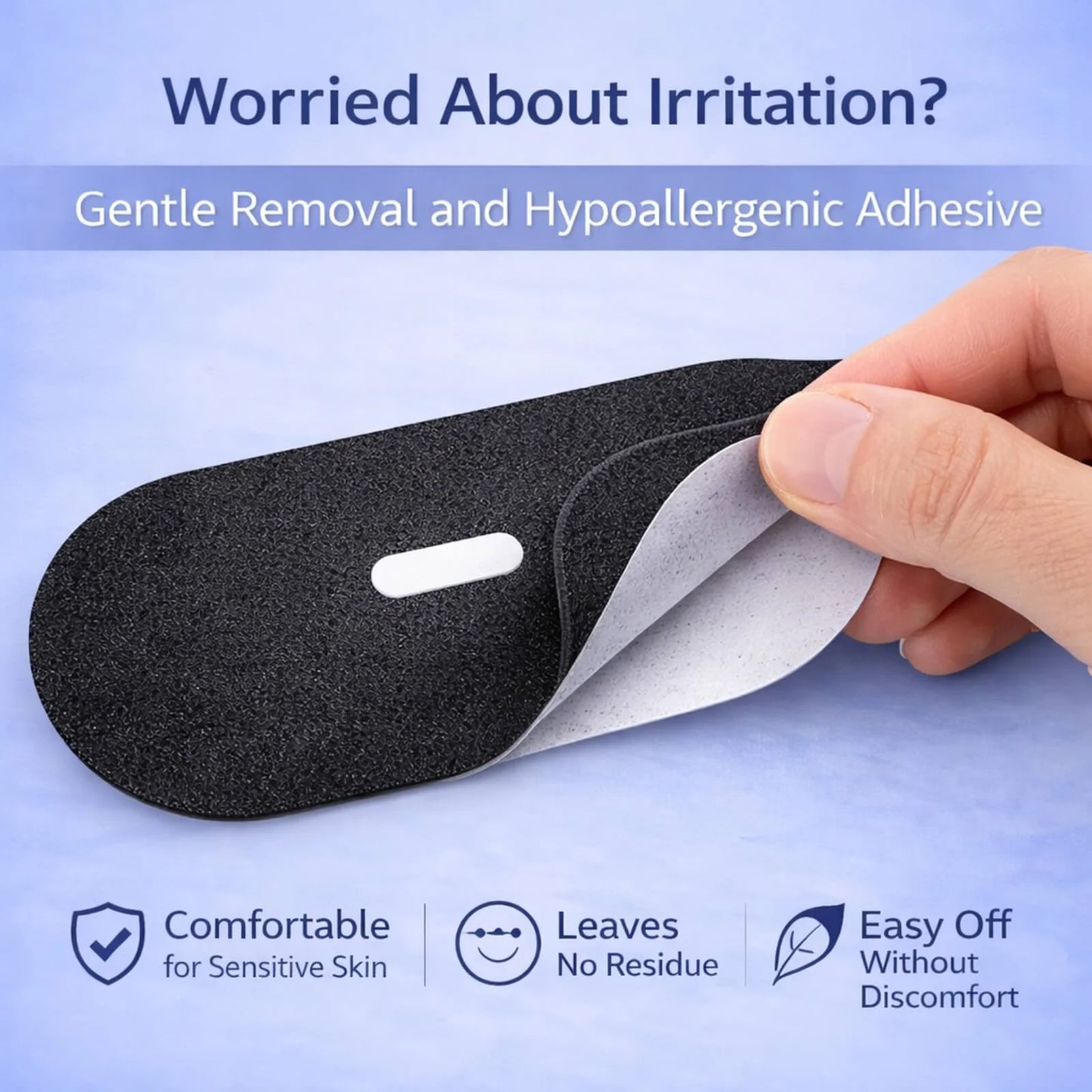 Mouth Tape Strips Cotton Hypoallergenic Latex-Free
