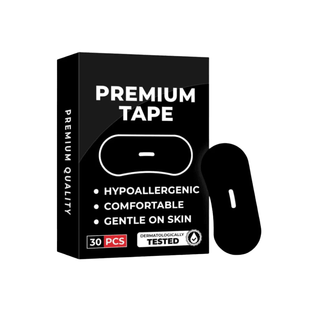 Mouth Tape Strips Cotton Hypoallergenic Latex-Free