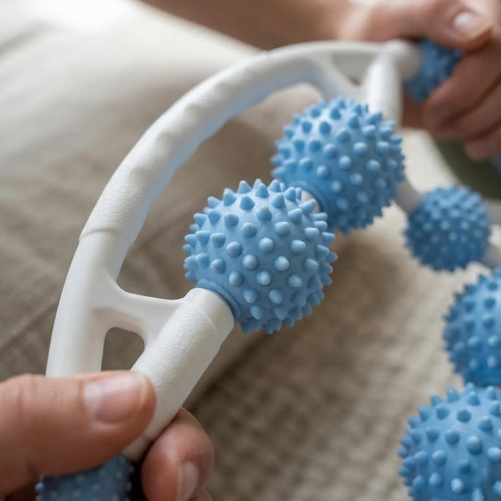 Muscle Massage Roller 360° Rotating Deep-Tissue Relief