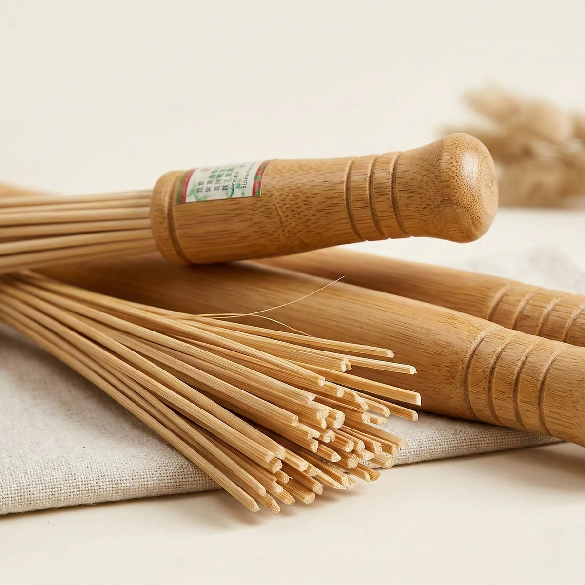 Muscle Massage Roller Bamboo Textured Portable