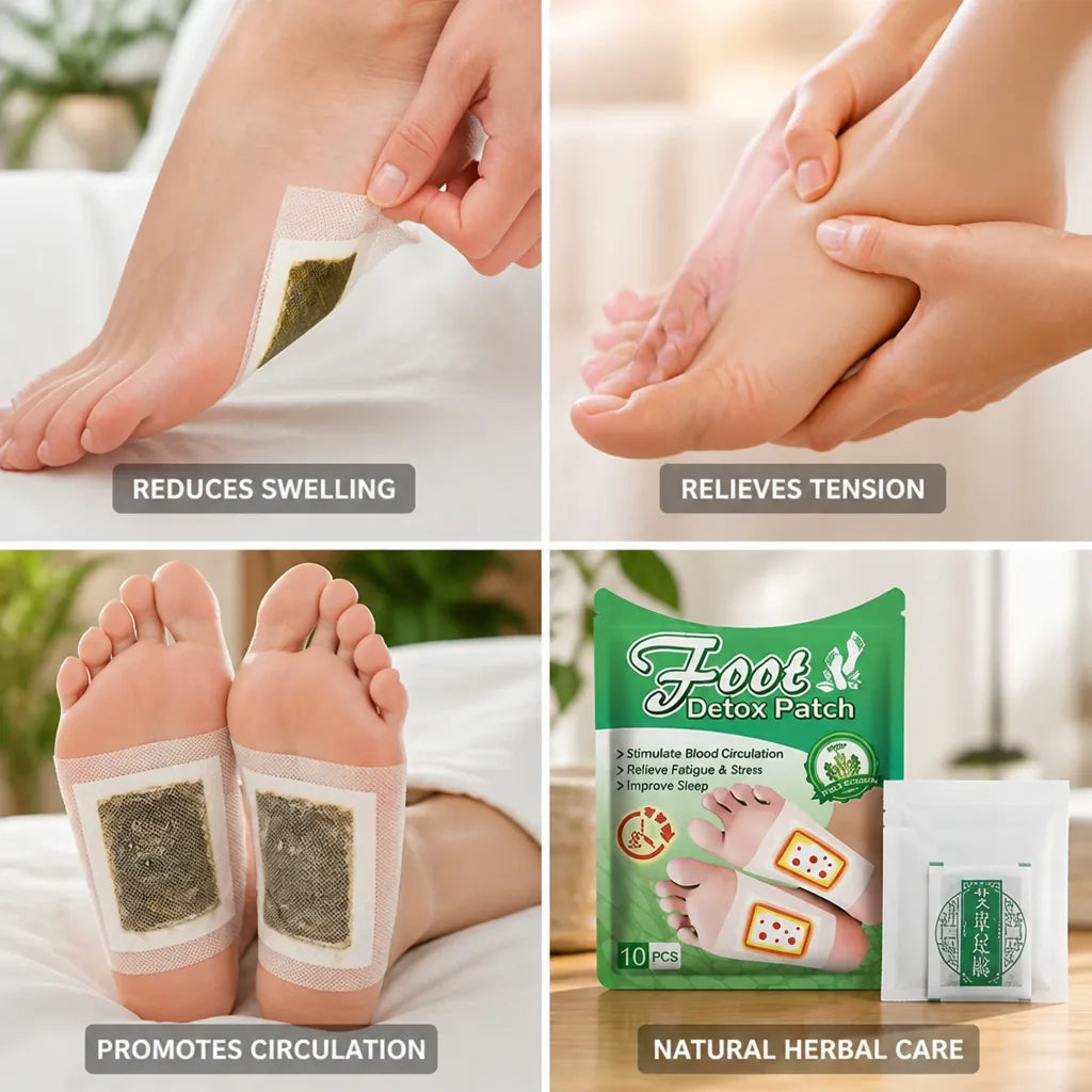 Muscle Relief Patch Reduces Swelling & Promotes Circulation