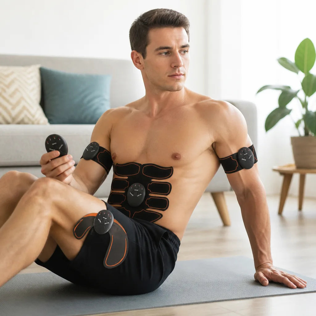 Muscle Stimulator Wireless Pads Abs & Glute Toning