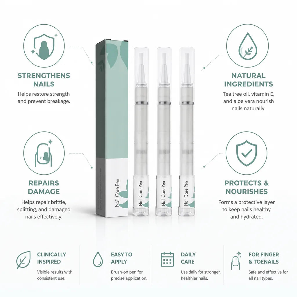 Nail Care Pen Strengthening Tea Tree & Vitamin E