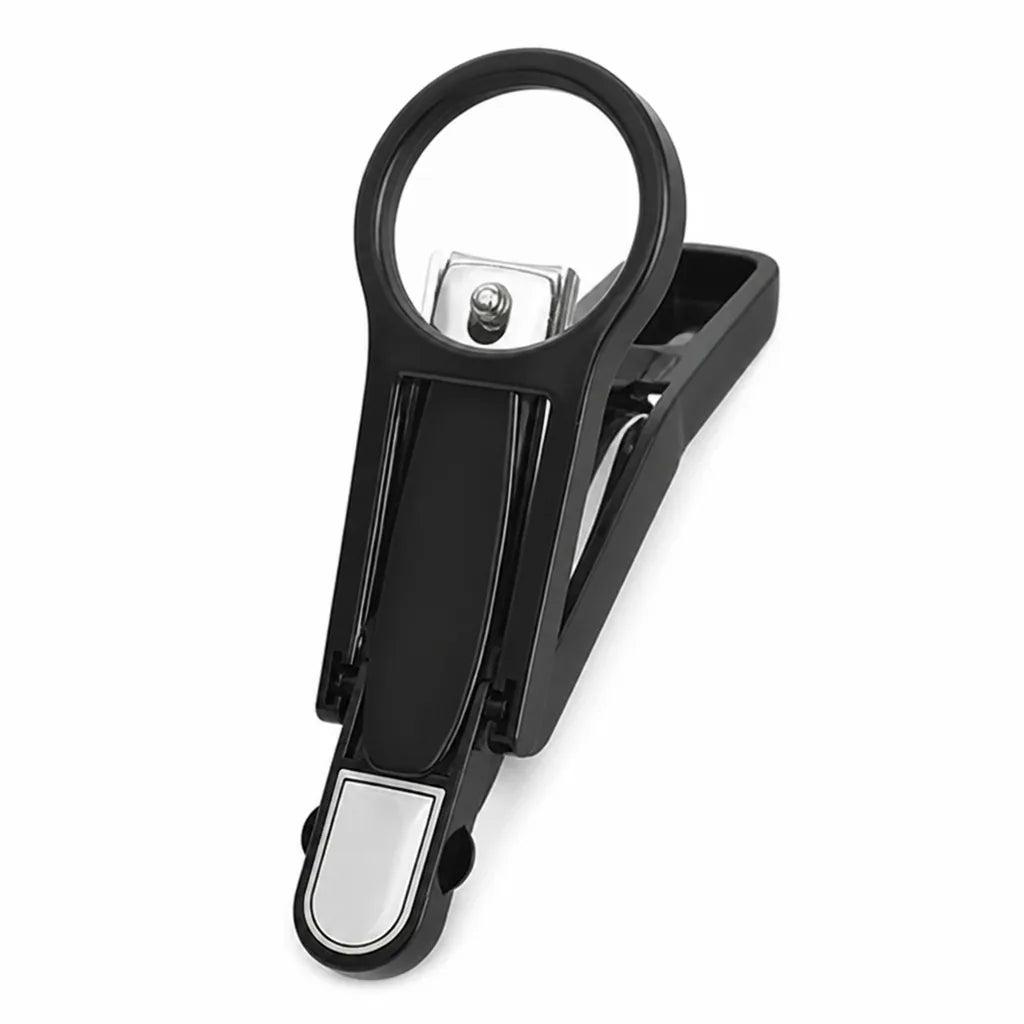 Nail Clipper Built-In Magnifier Precision Trimming