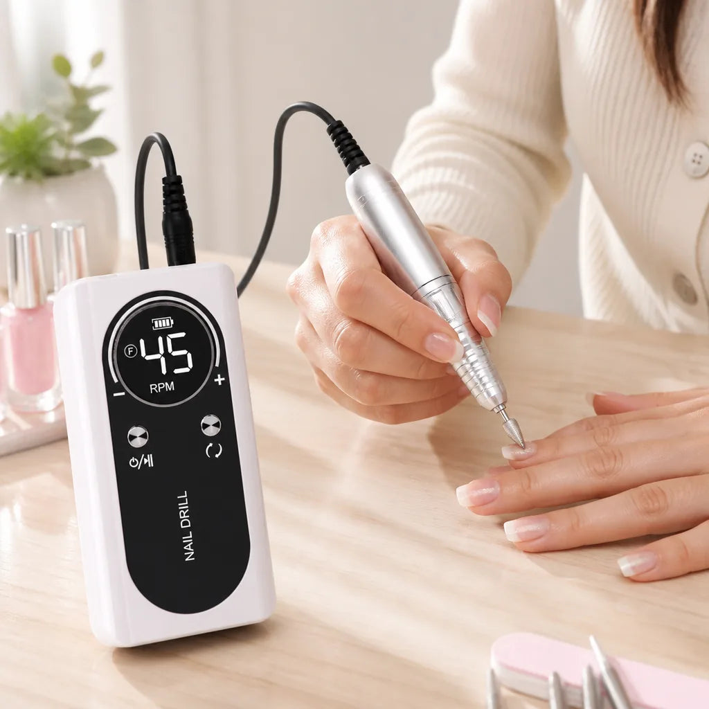 Nail Drill Quiet Powerful Portable