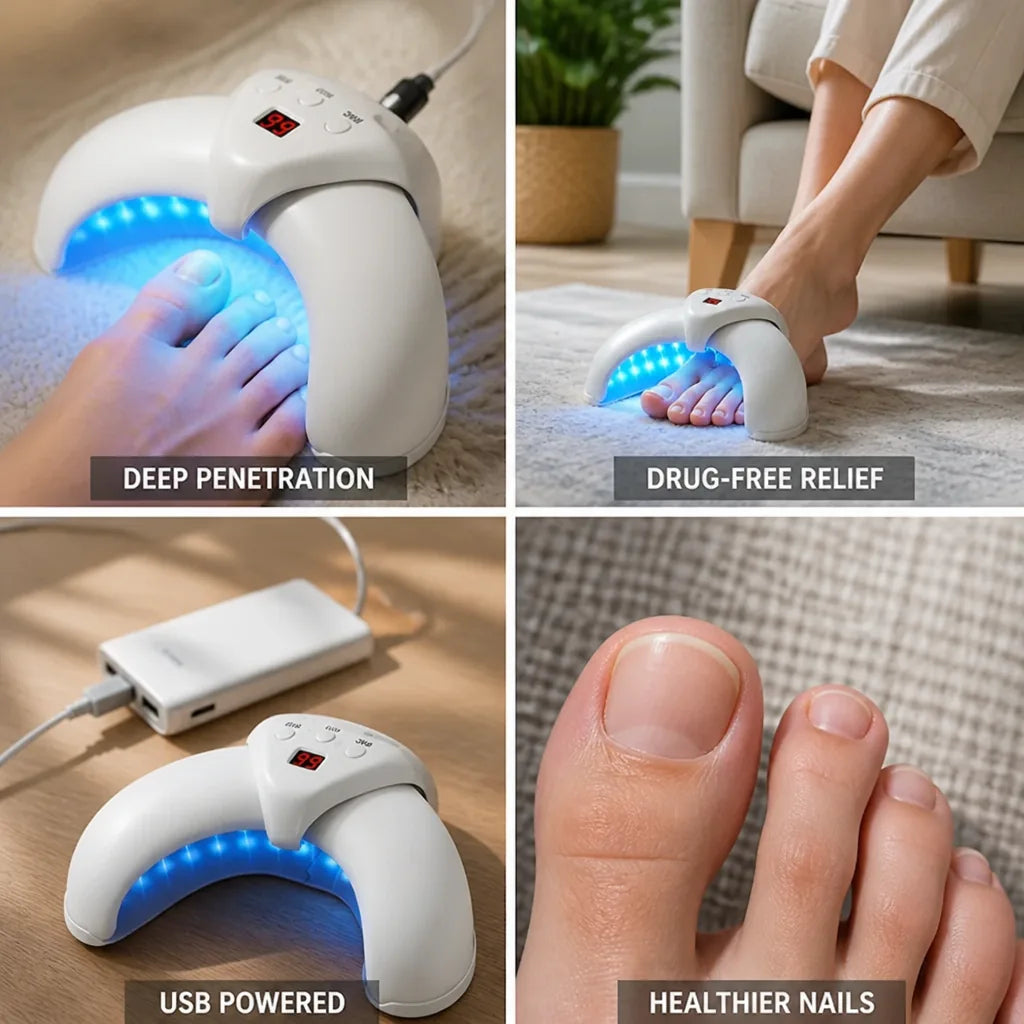 Nail Fungus Laser Deep Penetration 22 LEDs USB Powered