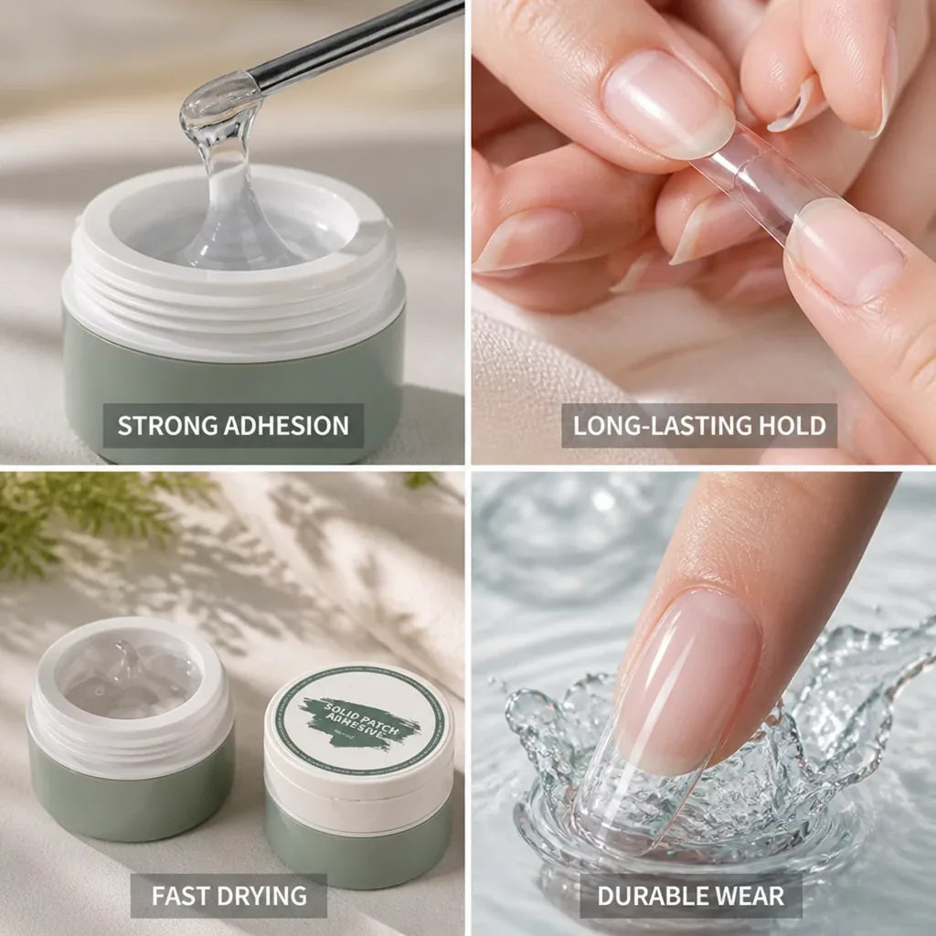 Nail Glue Gel Fast-Drying Salon-Quality Long-Lasting Hold
