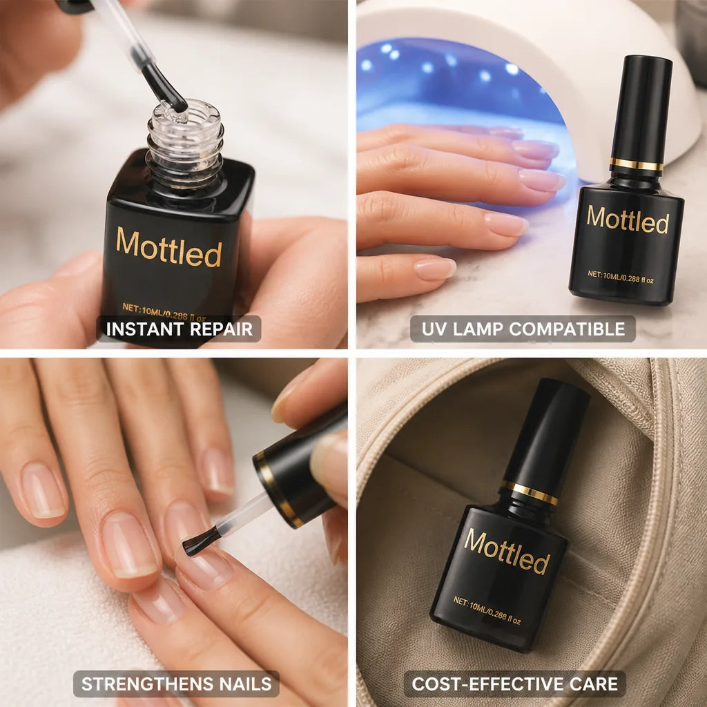 Nail Repair Gel Instant Crack Repair Strengthening UV-Curable