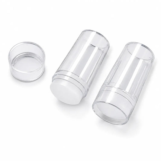 Nail Stamper French Tip Soft Silicone & Scraper