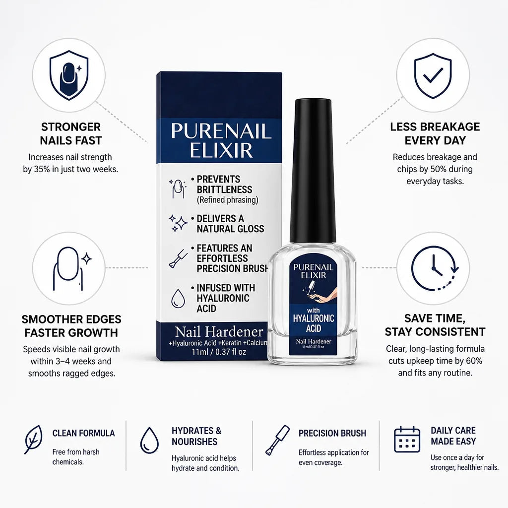 Nail Strengthener Fast-Acting Clear Serum