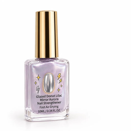 Nail Strengthener Lilac Mirror-Like Gloss & Air-Dry