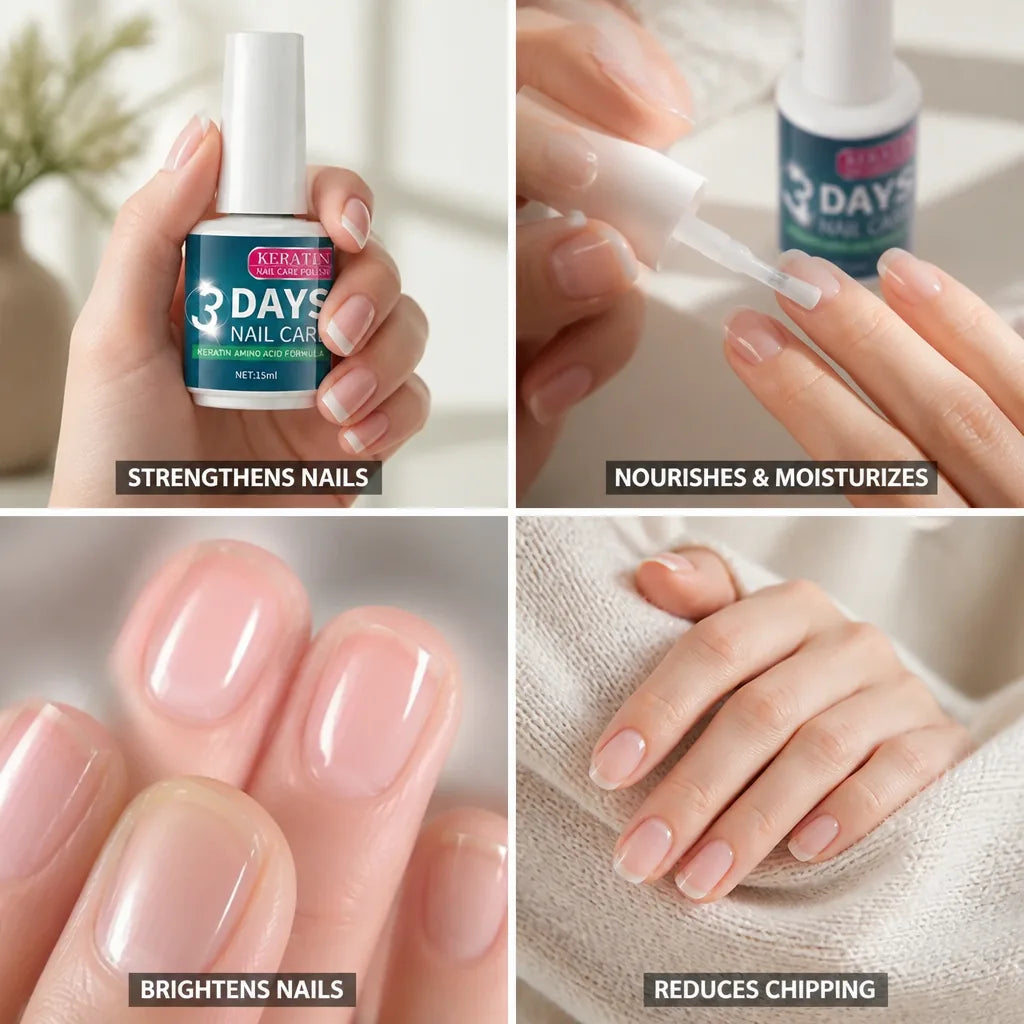 Nail Strengthening Polish Keratin & Amino Acids