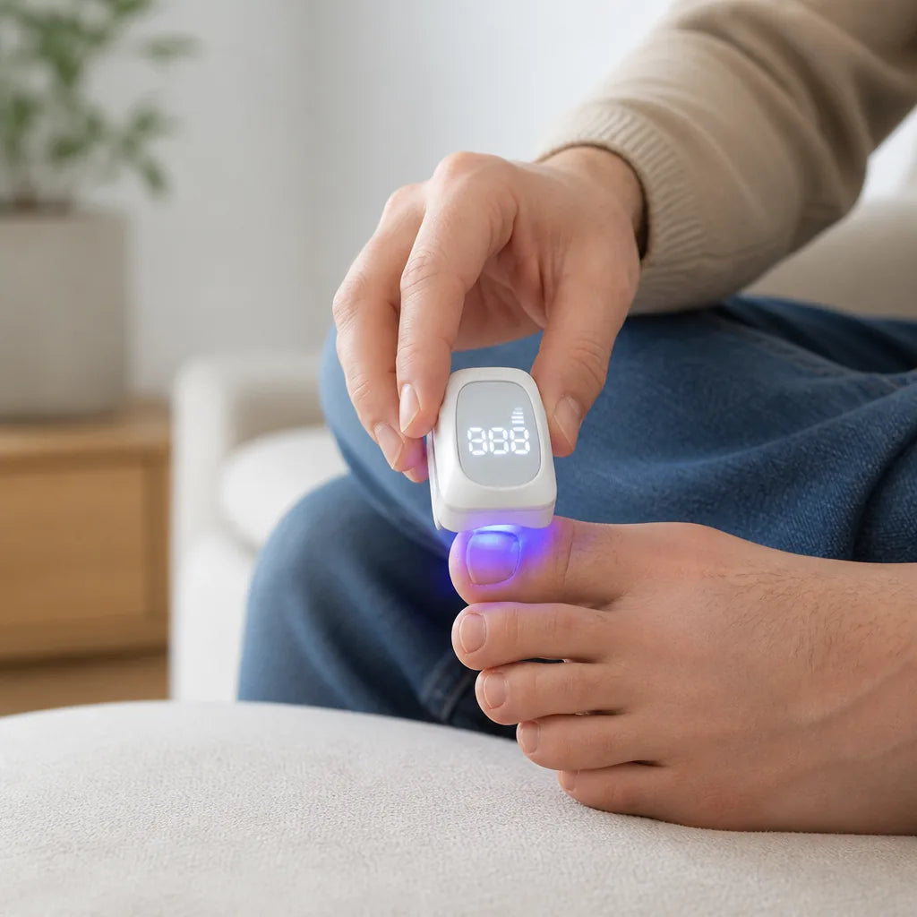 Nail Therapy Device Dual LED Rechargeable & Portable