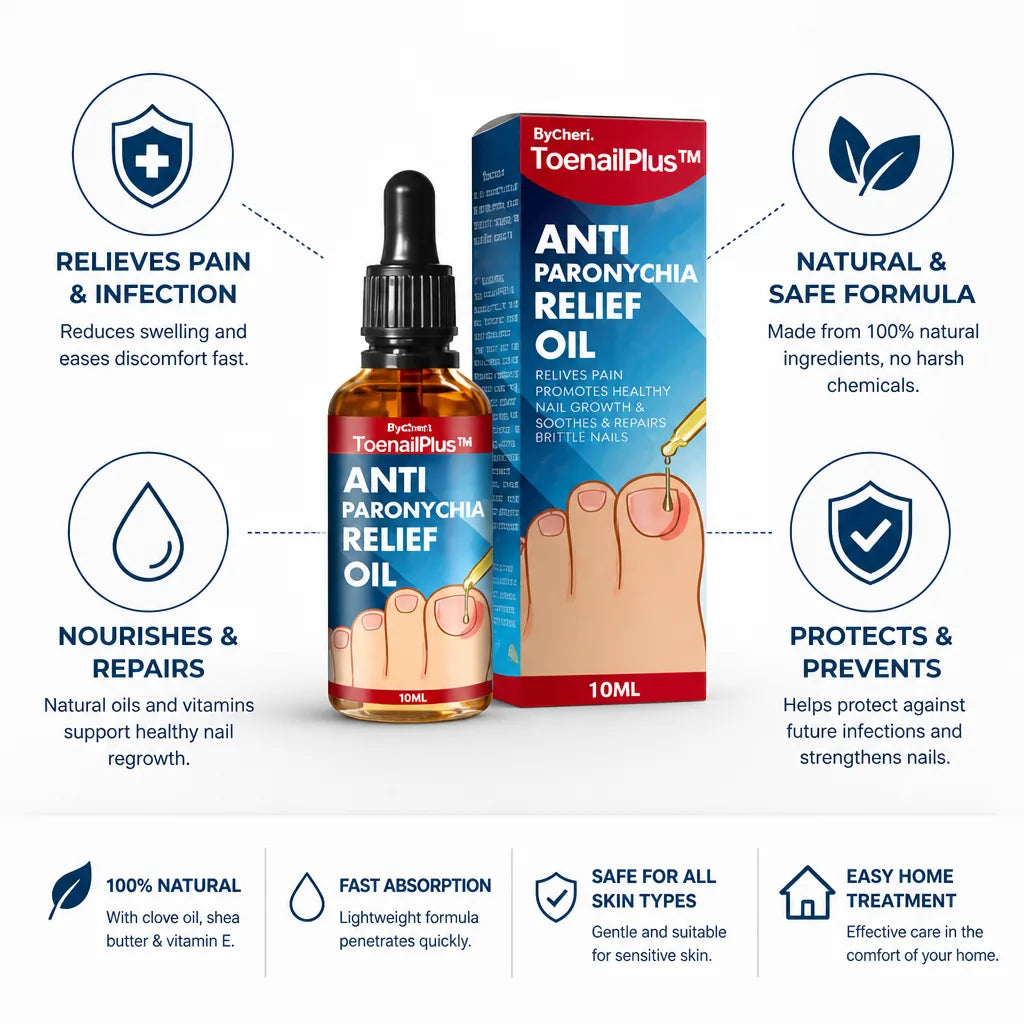 Nail Treatment Serum Antifungal Clove Oil & Shea Butter