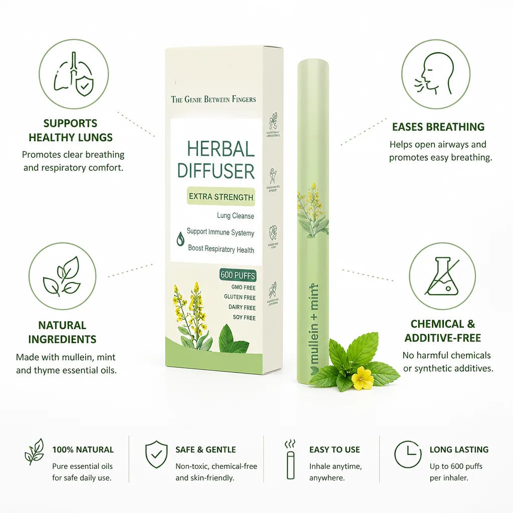 Nasal Inhaler Natural Essential Oils & Chemical-Free