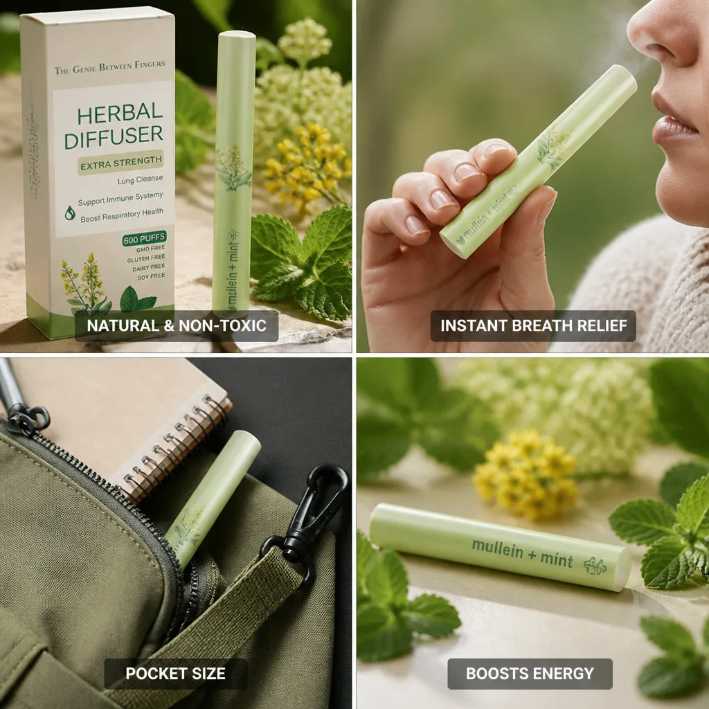 Nasal Inhaler Pocket-Sized Natural & Non-Toxic