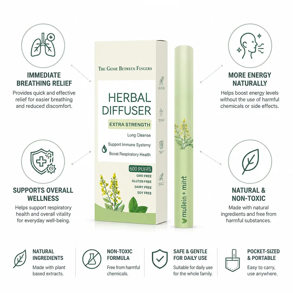 Nasal Inhaler Pocket-Sized Natural & Non-Toxic