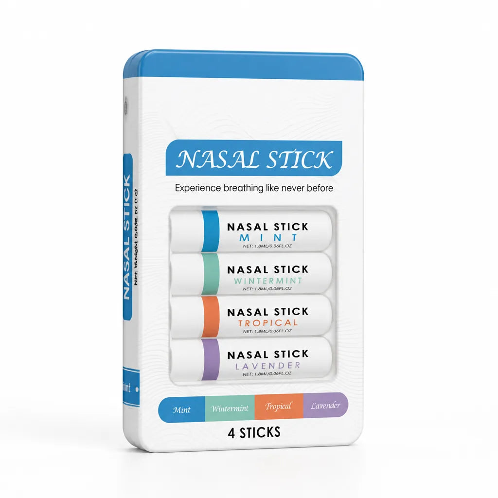Nasal Inhaler Sticks Menthol & Eucalyptus Pack Of 4