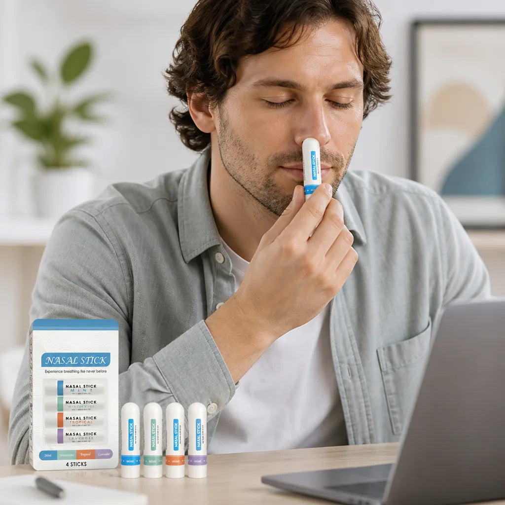 Nasal Inhaler Sticks Menthol & Eucalyptus Pack Of 4