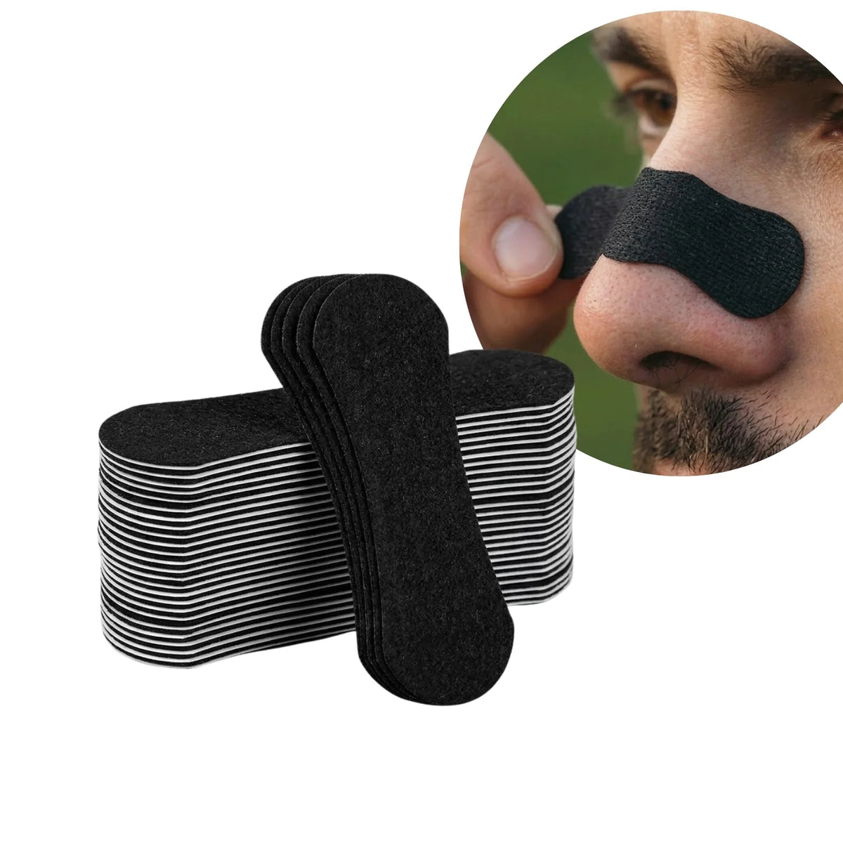 Nasal Strips Breathable Flexible Lift Skin-Friendly Adhesive