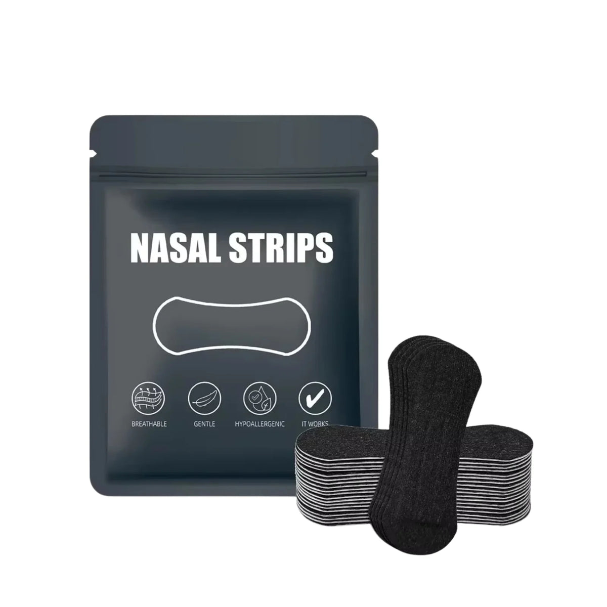 Nasal Strips Breathable Flexible Lift Skin-Friendly Adhesive