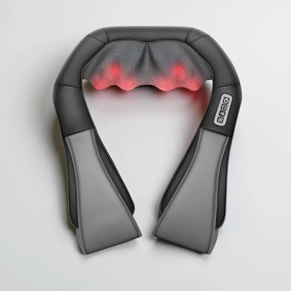 Neck & Back Massager Shiatsu Deep Kneading Heat