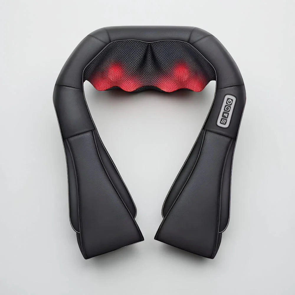 Neck & Back Massager Shiatsu Deep Kneading Heat
