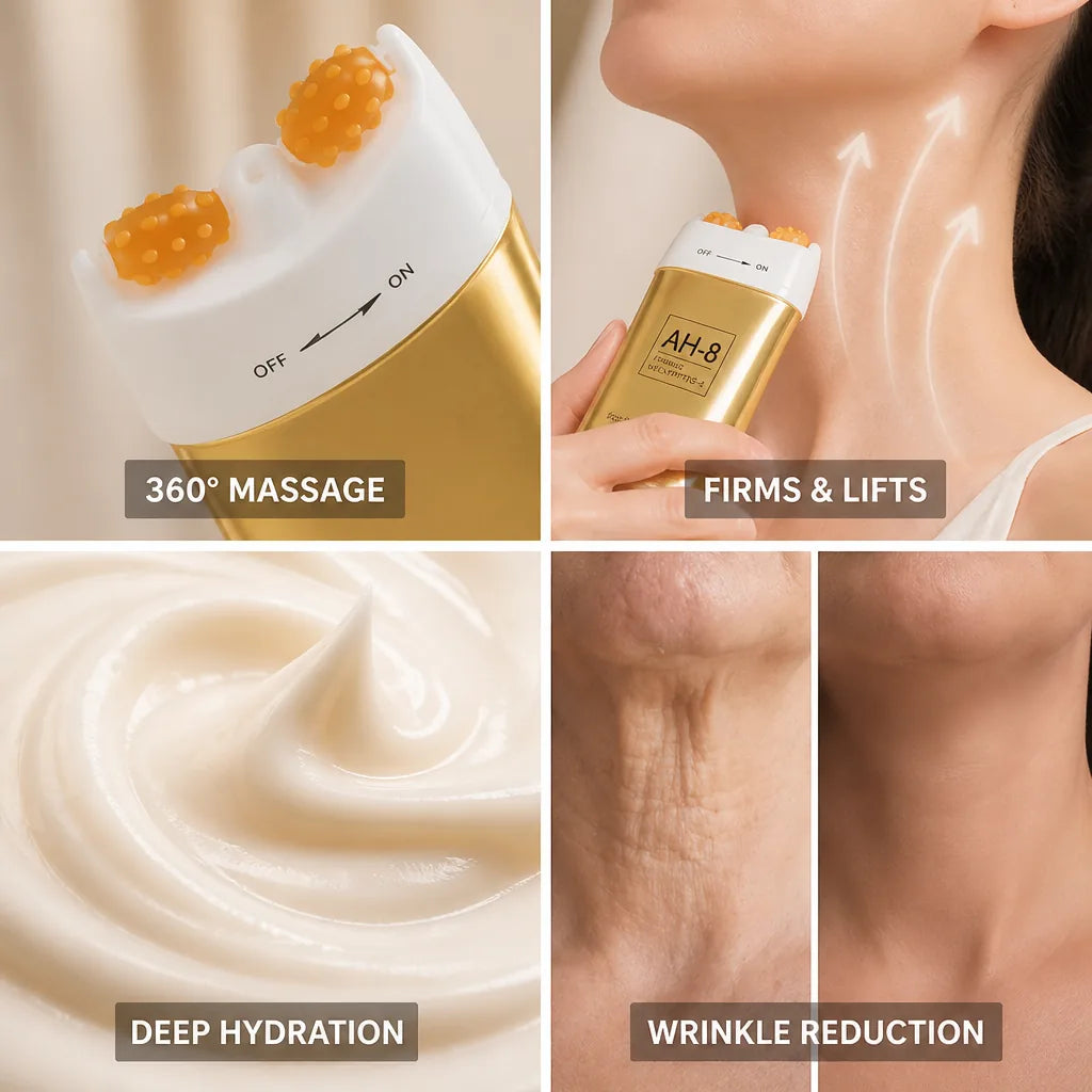 Neck Cream 360 Roller Firming Ceramides & Allantoin