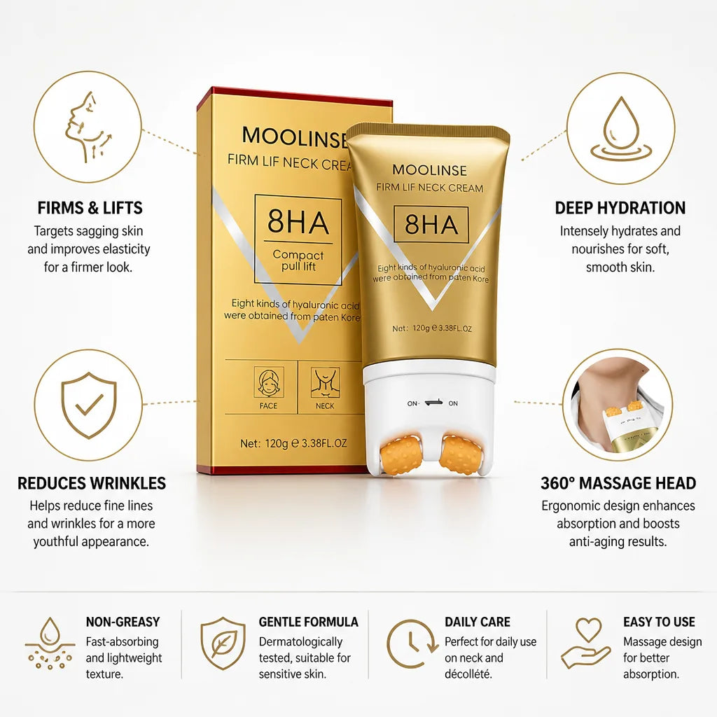 Neck & Décolleté Cream Massage Head Firming & Hydrating