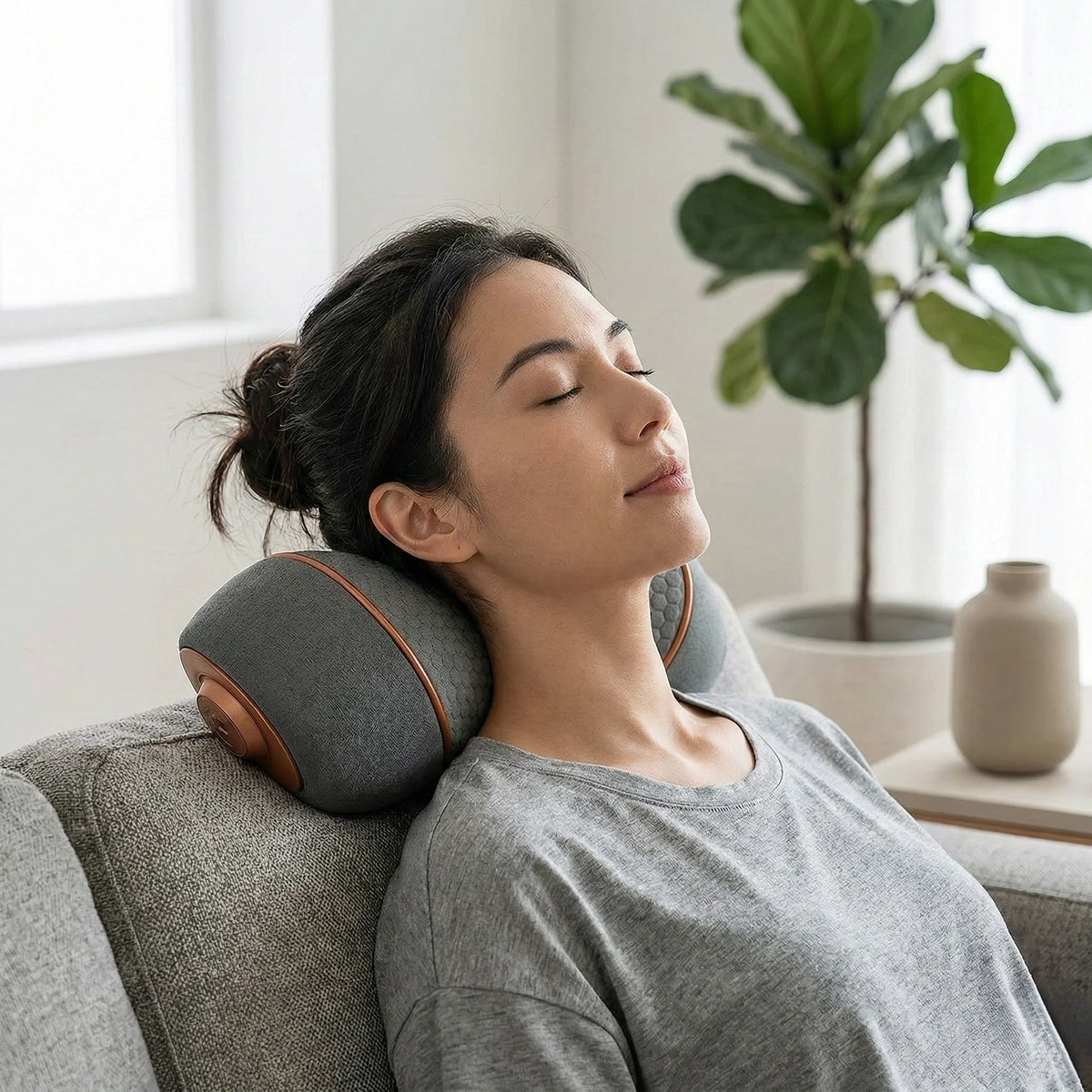 Neck Massage Pillow Cordless Targeted Relief