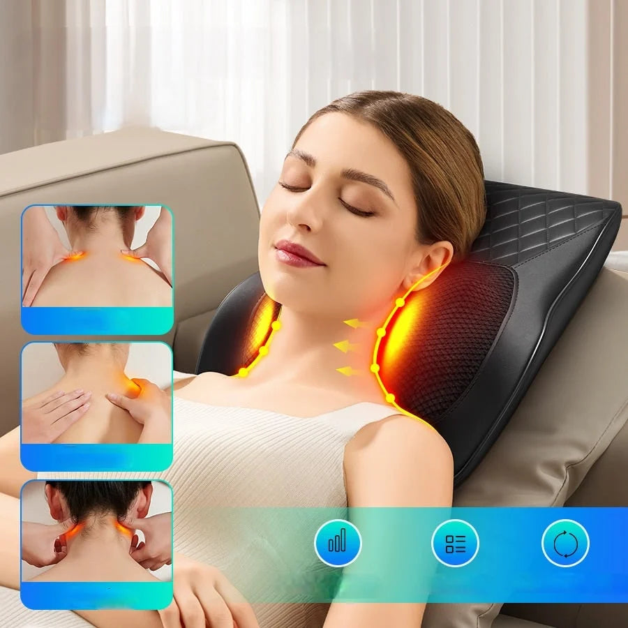 Neck Massage Pillow Shiatsu Infrared Heat