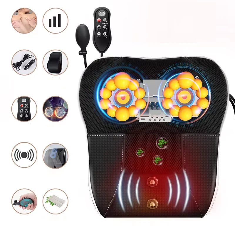 Neck Massage Pillow Shiatsu Infrared Heat