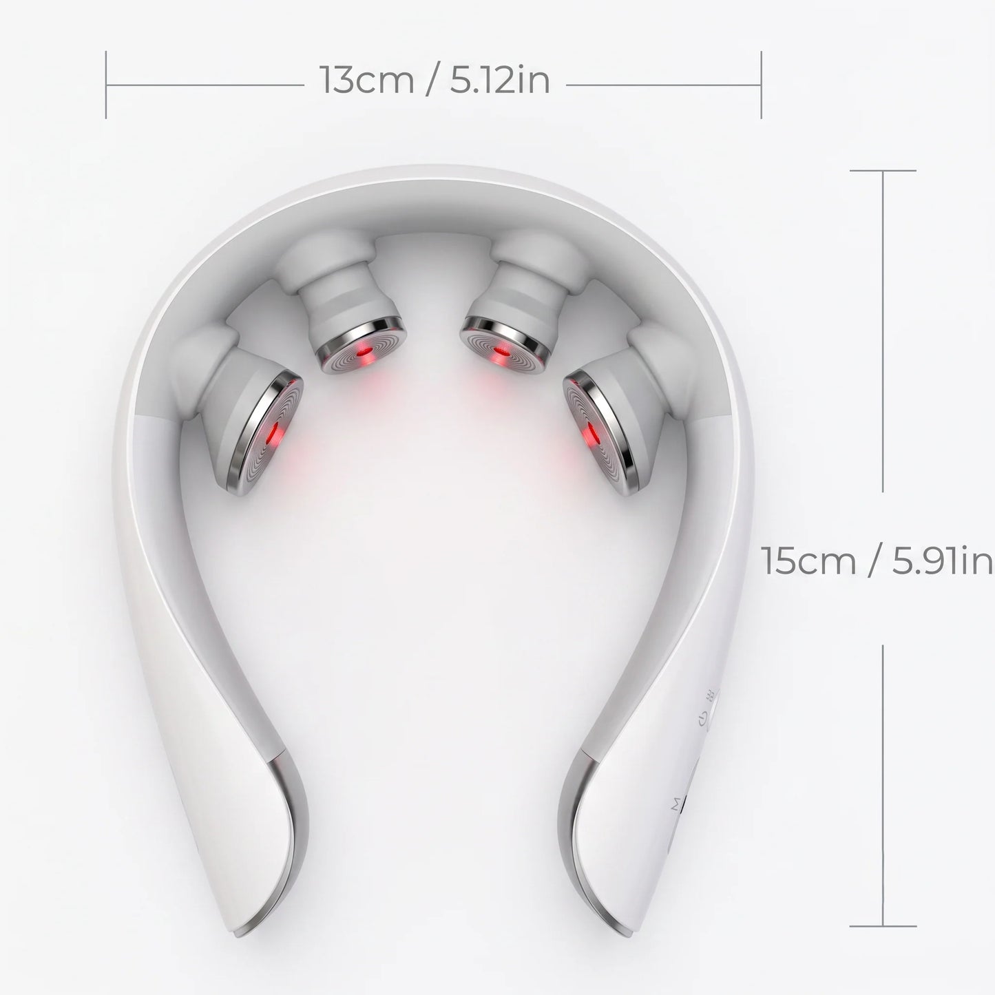 Neck Massager Portable Battery-Powered Targeted Relief