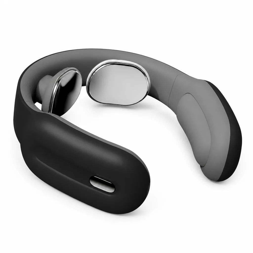 Neck Massager TENS Pulse & Heat USB Rechargeable